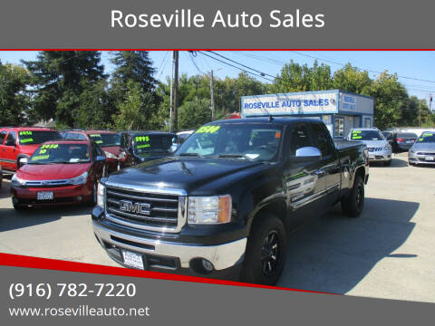 2011 GMC Sierra 1500 for sale at Roseville Auto Sales in Roseville CA