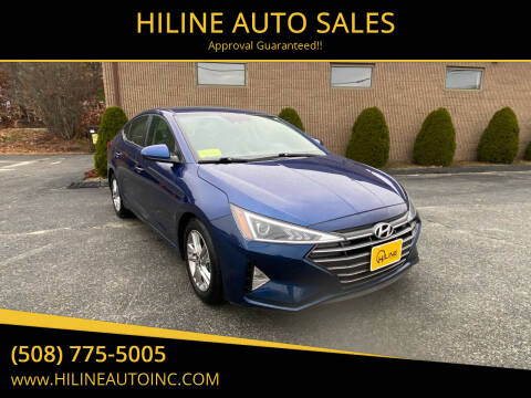 2020 Hyundai Elantra for sale at HILINE AUTO SALES in Hyannis MA