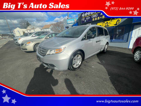 2012 Honda Odyssey for sale at Big T's Auto Sales in Belleville NJ