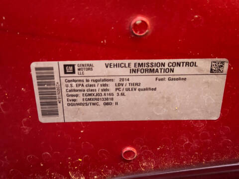 2014 Cadillac CTS 3.6L