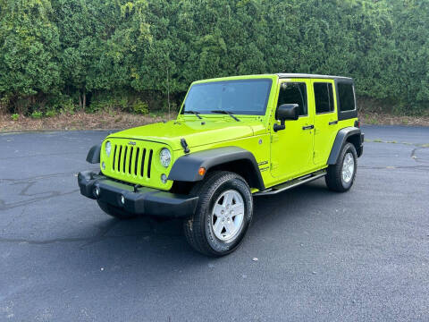 2017 Jeep Wrangler Unlimited for sale at Fournier Auto and Truck Sales in Rehoboth MA