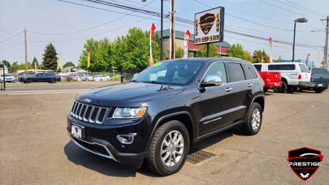 2016 Jeep Grand Cherokee for sale at PRESTIGE AUTO CENTER LLC in Salem OR