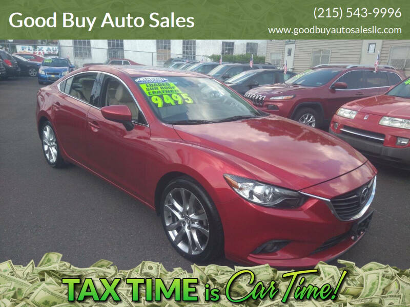 2015 Mazda MAZDA6 for sale at Good Buy Auto Sales in Philadelphia PA