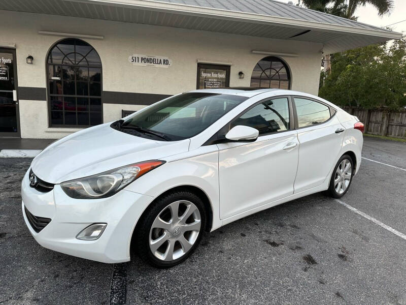 2013 Hyundai Elantra for sale at Supreme Motor Sports in North Fort Myers FL