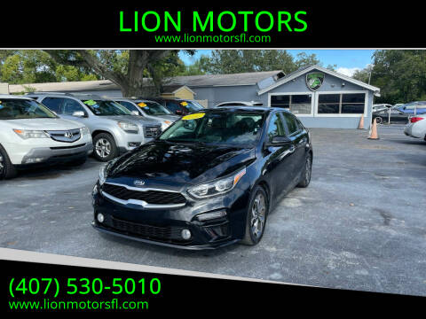 2020 Kia Forte for sale at LION MOTORS in Orlando FL