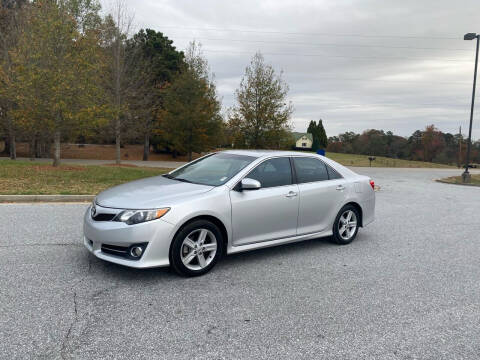 2012 Toyota Camry for sale at GTO United Auto Sales LLC in Lawrenceville GA
