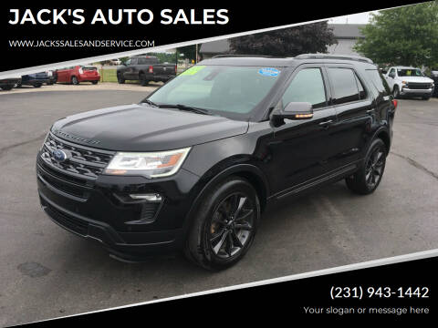 2019 Ford Explorer for sale at JACK'S AUTO SALES in Traverse City MI