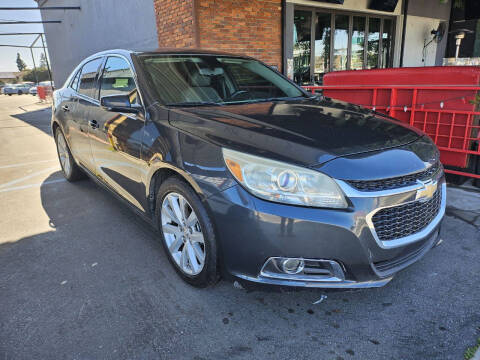 2015 Chevrolet Malibu for sale at EV MOTORS in Pico Rivera CA
