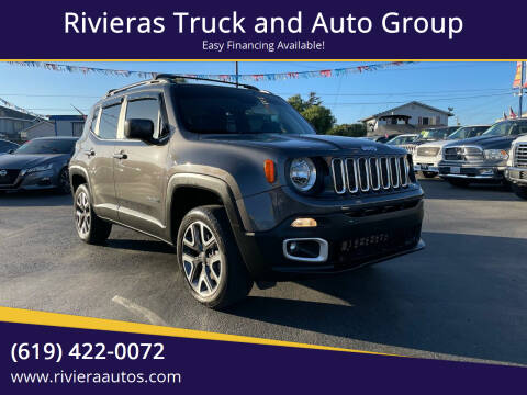 2018 Jeep Renegade for sale at Rivieras Truck and Auto Group in Chula Vista CA
