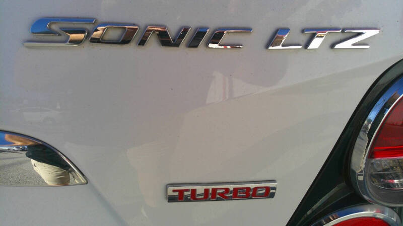 2013 Chevrolet Sonic LTZ Auto