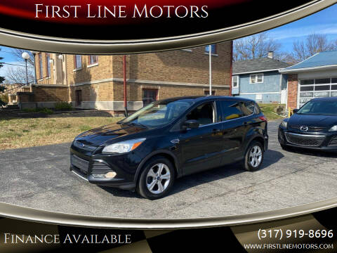 2014 Ford Escape for sale at First Line Motors in Brownsburg IN