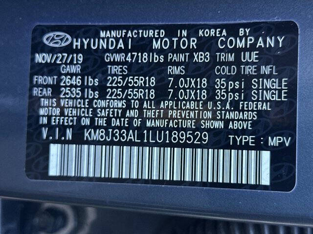 2020 Hyundai Tucson Limited