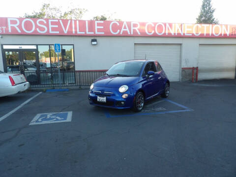 2012 FIAT 500 for sale at ROSEVILLE CAR CONNECTION in Roseville CA