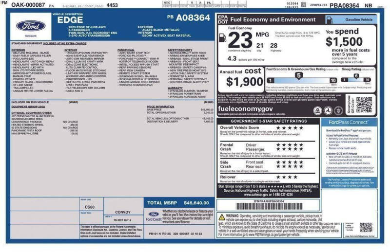 2023 Ford Edge ST-Line