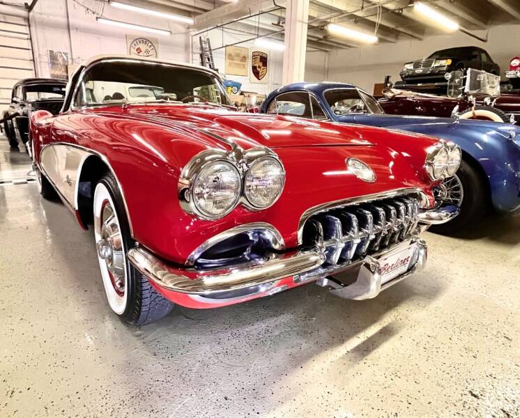 1958 Chevrolet Corvette for sale at Berliner Classic Motorcars Inc in Dania Beach FL