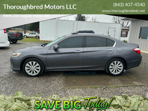 2013 Honda Accord for sale at Thoroughbred Motors LLC in Scranton SC