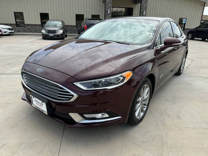 2017 Ford Fusion Energi for sale at KAYALAR MOTORS in Houston TX