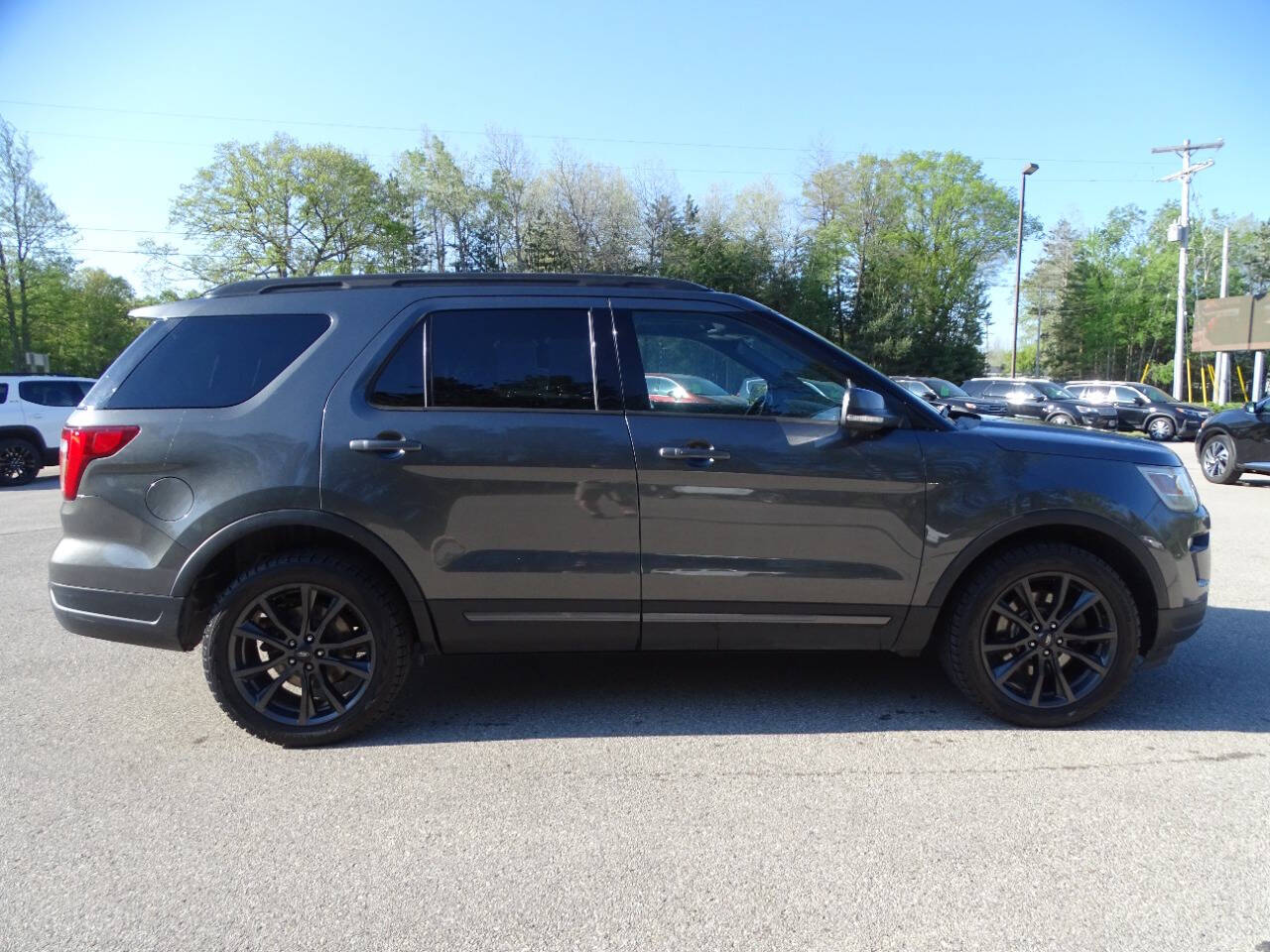 Dk. Gray 2019 Ford Explorer XLT AWD XLT 4dr SUV 55