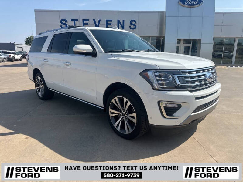 Used 2021 Ford Expedition Limited with VIN 1FMJK2AT0MEA23639 for sale in Enid, OK