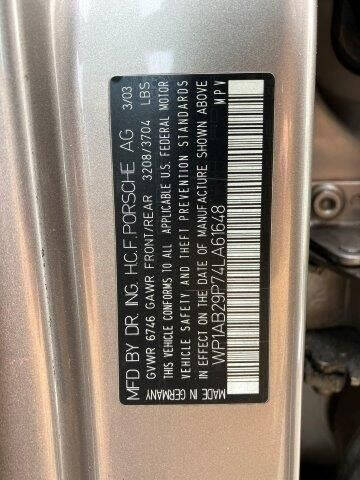 2004 Porsche Cayenne S