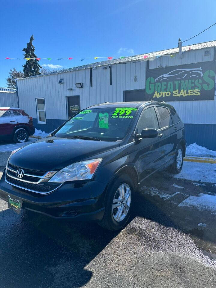 2010 Honda CR-V for sale at GREATNESS AUTO SALES in Green Bay, WI