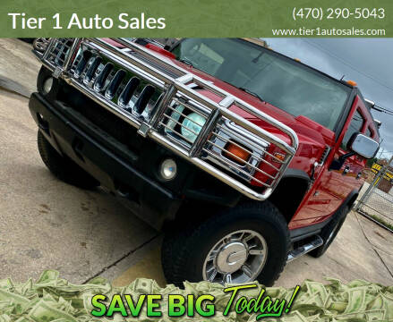 2004 HUMMER H2 for sale at Tier 1 Auto Sales in Gainesville GA