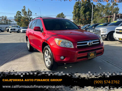 2007 Toyota RAV4 for sale at CALIFORNIA AUTO FINANCE GROUP in Fontana CA