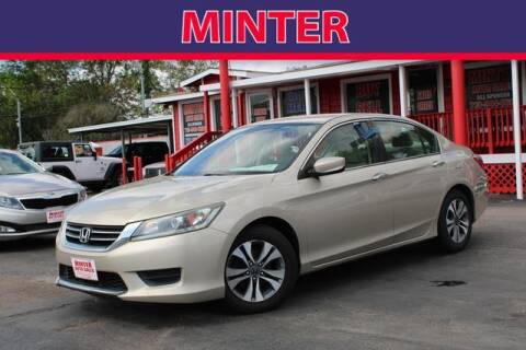 2013 Honda Accord for sale at Minter Auto Sales in South Houston TX