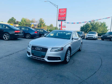 2010 Audi A4 for sale at Sterling Auto Sales and Service in Whitehall PA