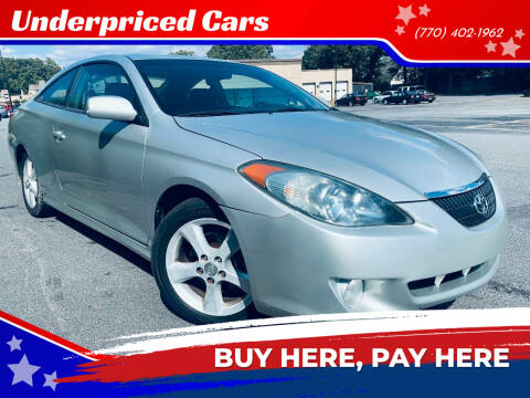2006 Toyota Camry Solara for sale at Underpriced Cars in Marietta GA