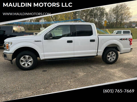 2018 Ford F-150 for sale at MAULDIN MOTORS LLC in Sumrall MS