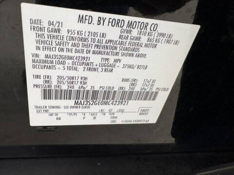 2021 Ford EcoSport SE