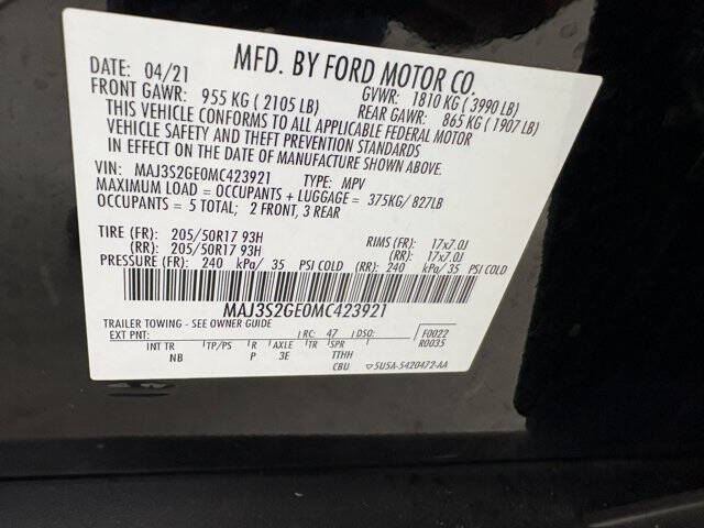 2021 Ford EcoSport SE