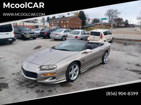 2001 Chevrolet Camaro for sale at McoolCAR in Upper Darby PA