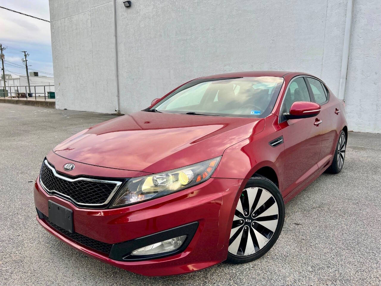 Red 2013 Kia Optima SX SX 4dr Sedan 1