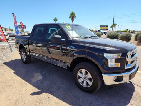 2017 Ford F-150 for sale at JJ's Adobe Auto Inc in Casa Grande AZ