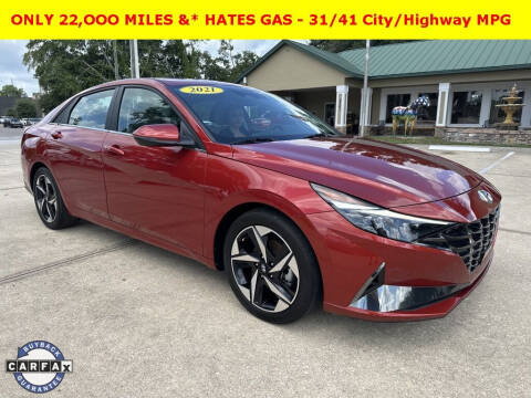 2021 Hyundai Elantra for sale at CHRIS SPEARS' PRESTIGE AUTO SALES INC in Ocala FL