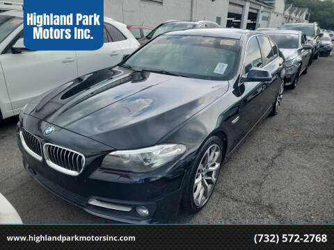 2016 BMW 5 Series for sale at Highland Park Motors Inc. in Highland Park NJ