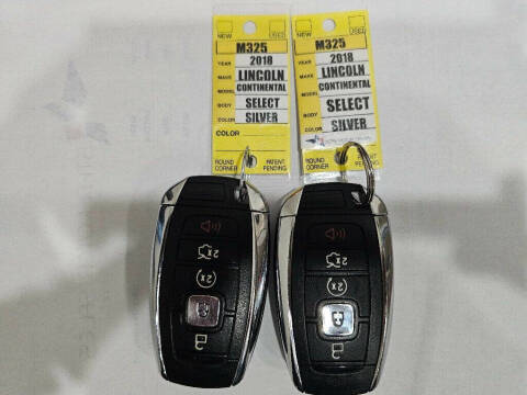 2018 Lincoln Continental Select