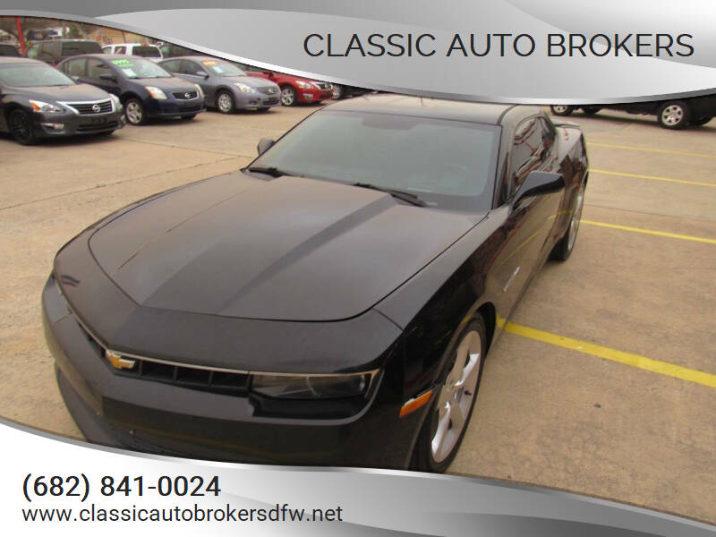 2015 Chevrolet Camaro for sale at Classic Auto Brokers in Haltom City TX