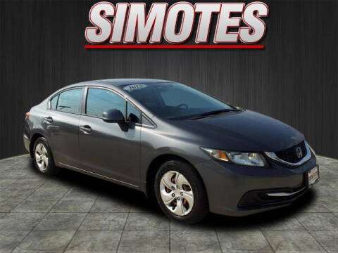 2013 Honda Civic for sale at SIMOTES MOTORS in Minooka IL
