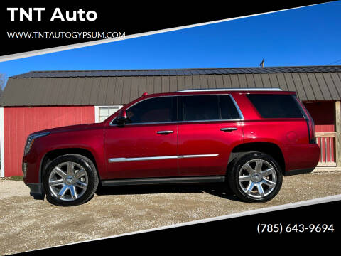 2016 Cadillac Escalade for sale at TNT Auto in Gypsum KS