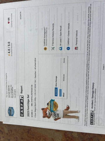 2023 Ford Edge