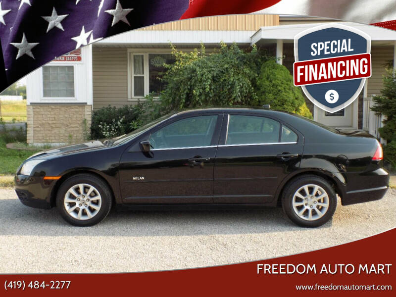2007 Mercury Milan for sale at Freedom Auto Mart in Bellevue OH