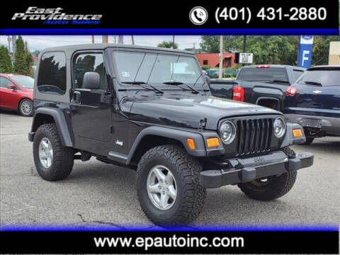 2006 Jeep Wrangler for sale at East Providence Auto Sales in East Providence RI
