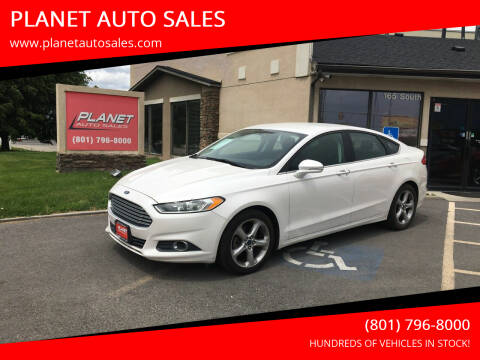 2015 Ford Fusion for sale at PLANET AUTO SALES in Lindon UT