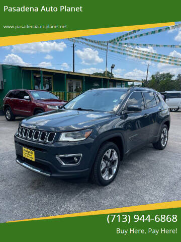 2018 Jeep Compass for sale at Pasadena Auto Planet in Houston TX