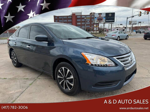 2014 Nissan Sentra for sale at A & D Auto Sales in Joplin MO