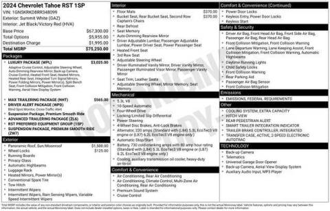 2024 Chevrolet Tahoe RST
