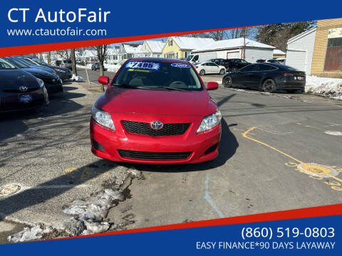 2009 Toyota Corolla for sale at CT AutoFair in West Hartford CT